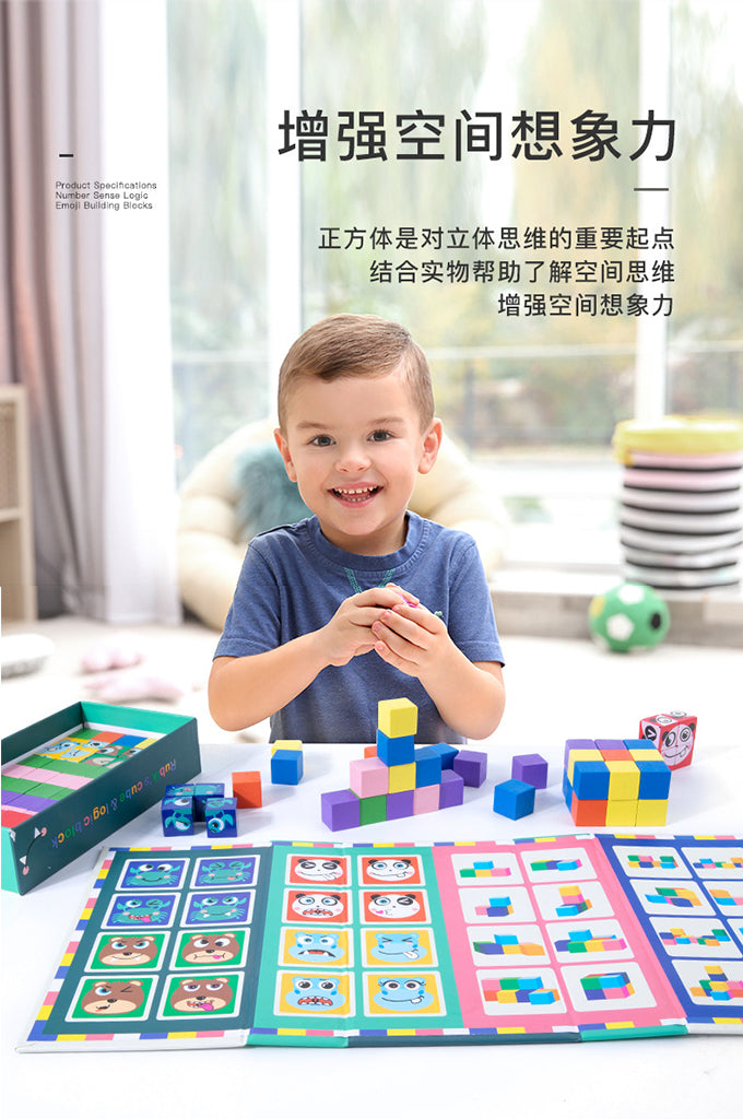 Rubik's Cube & Logic Blocks Clearance Sale 3 Years + - Little Kooma