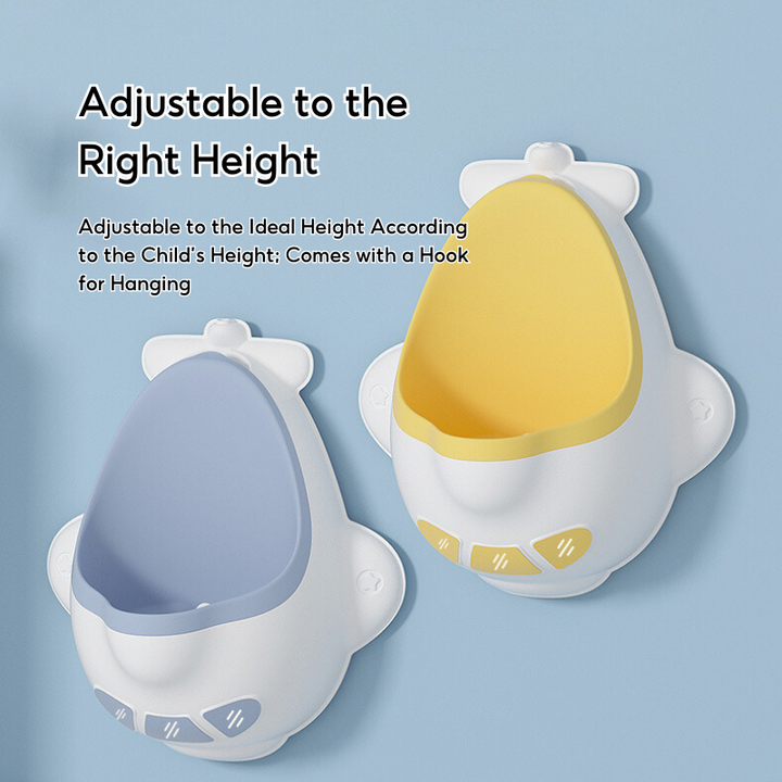 Airoplane Potty Training Urinal for Toddler Boys Toilet with Aiming Target - Little Kooma