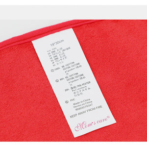 Christmas Baby Red Waterproof Santa Bib - Little Kooma
