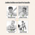 Ready Stock Baby Standing Bath Support Seat Anti-Slip Shower Helper Stand