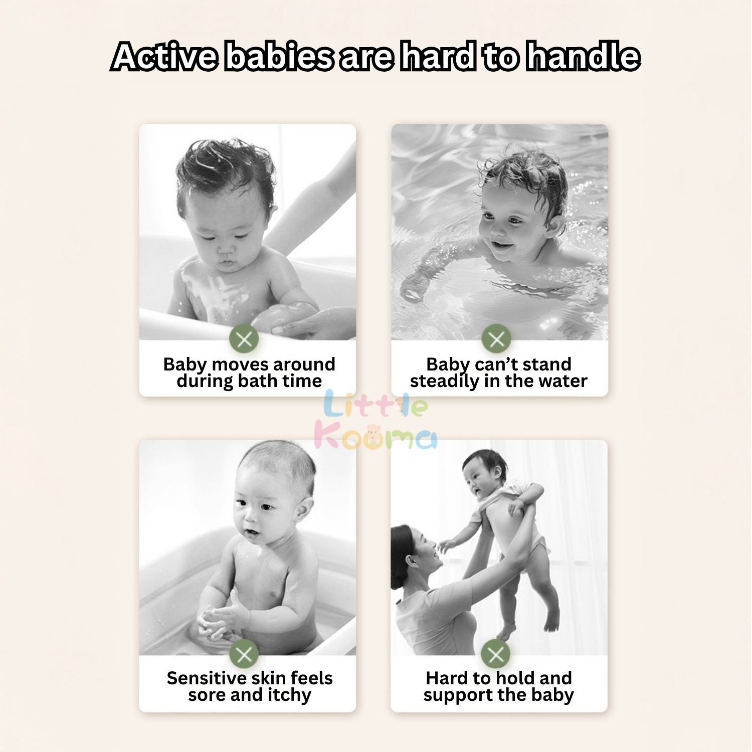 Ready Stock Baby Standing Bath Support Seat Anti-Slip Shower Helper Stand