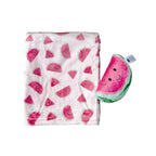 New Born Baby Girl Watermelon LED Light Layette Plush Blanket Romper Suitcase Mummy Makeup Box Gift Hamper Gift Box Set - Little Kooma