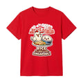Singapore National Day Kids Red T-Shirt Family Matching Outfit - RICE TO MEET YOU Singapore