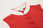 Singapore Souvenir Gift Majestic Phoenix Cheongsam Symbol of Power and Renewal Baby Kids Boys Cheongsam Set Top n Shorts CNY Chinese New Year Outfit 0837 - Little Kooma