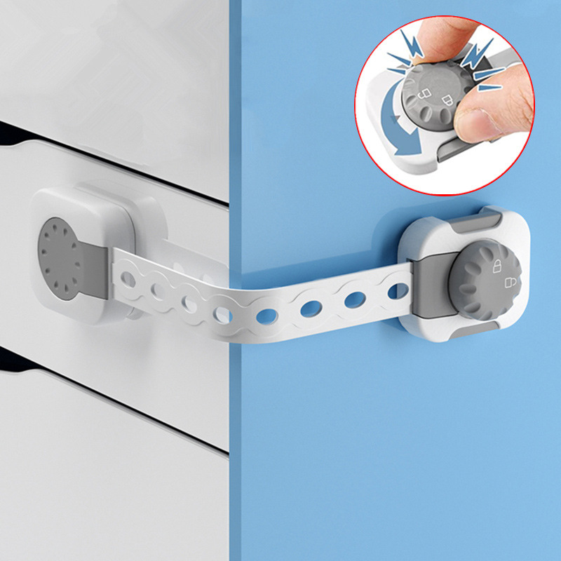 Baby Toddler Multi-Purpose Latch Fridge Drawer Caninet Safety Lock - Little Kooma