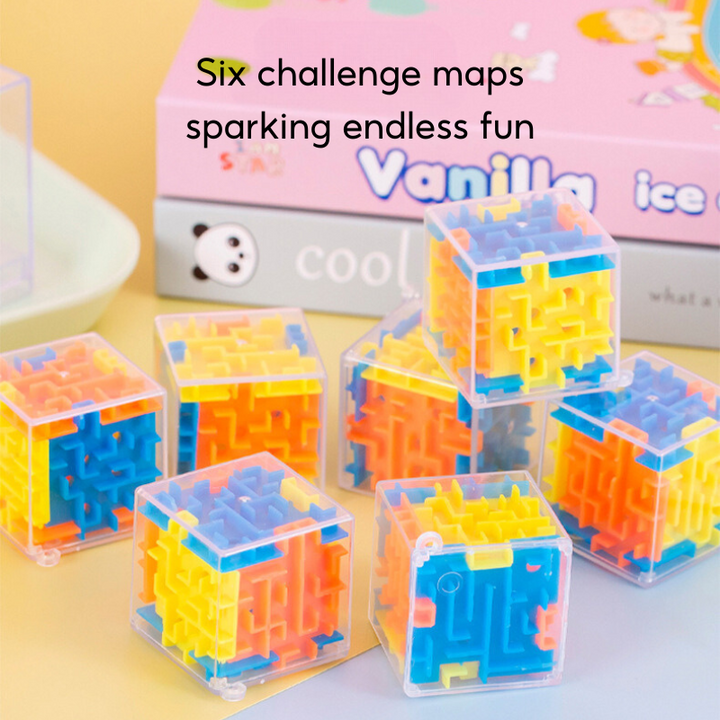 3D Labyrinth Fidget Fun Educational Puzzle Maze Game for Kid 3 Years + - Little Kooma