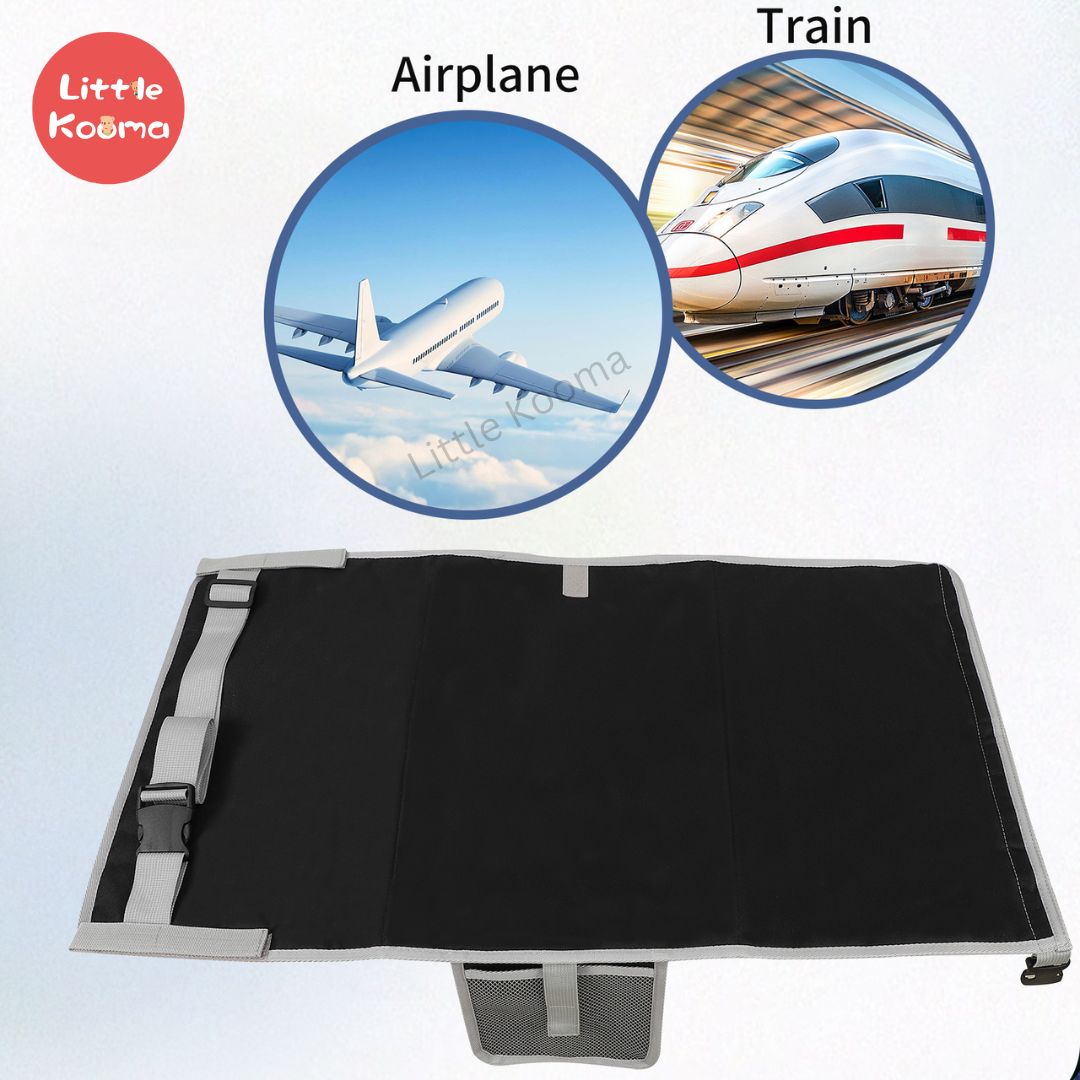 Baby Kids Portable Airplane Seat Extender Adjustable Buckles - Little Kooma