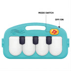 3-in-1 Baby Play Mat, Gym & Walker – Adjustable Piano Playmat, Tummy Time Activity Center, and Infant Walker for Boys & Girls 0 Month + - Little Kooma