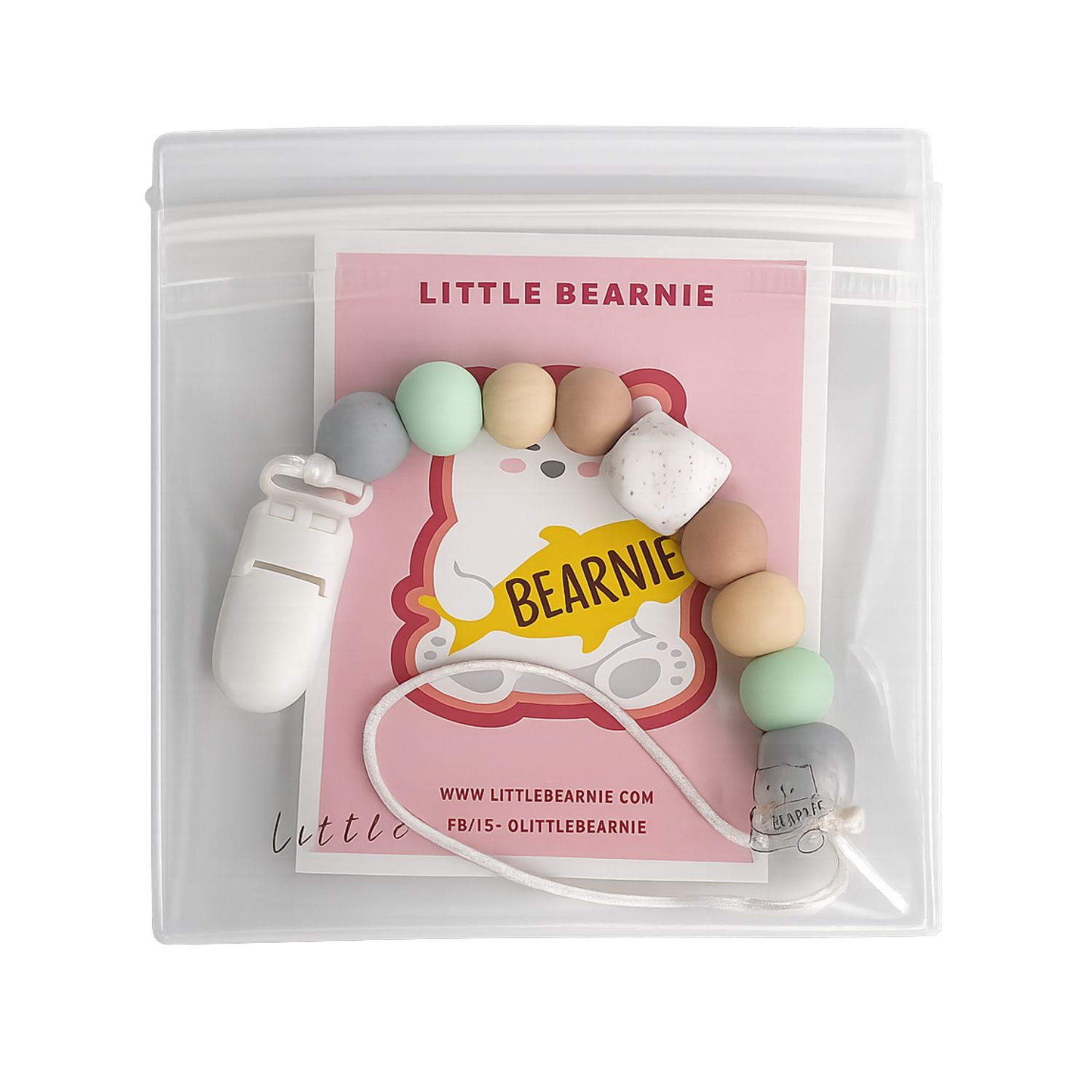 Little Bearnie Baby Teether Clip Sets - Little Kooma