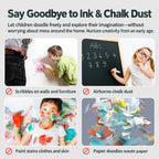 Kids LCD Writing Tablet & Reusable Doodle Board with Stylus 2 Years + | 8.5", 10" & 12"