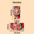 Spinning Ang Bao Red Packet Envelope for Kids Rotate Wheel Lucky Money Hongbao CNY 2026 Fun Gift