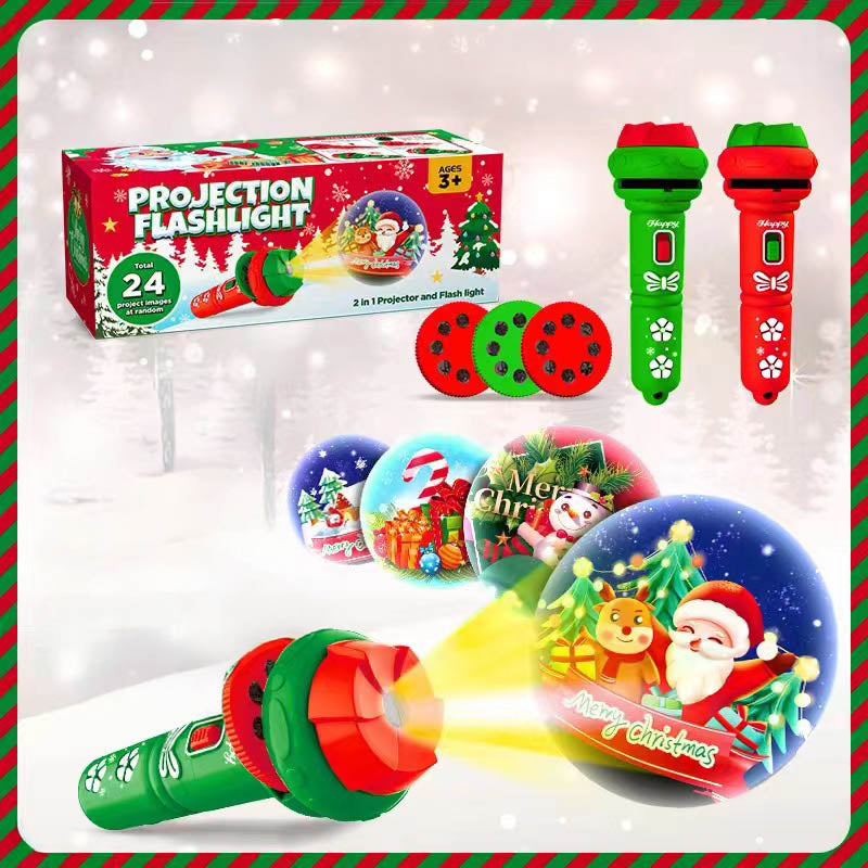Christmas Projection Flashlight Clearance Sale 3 Years +