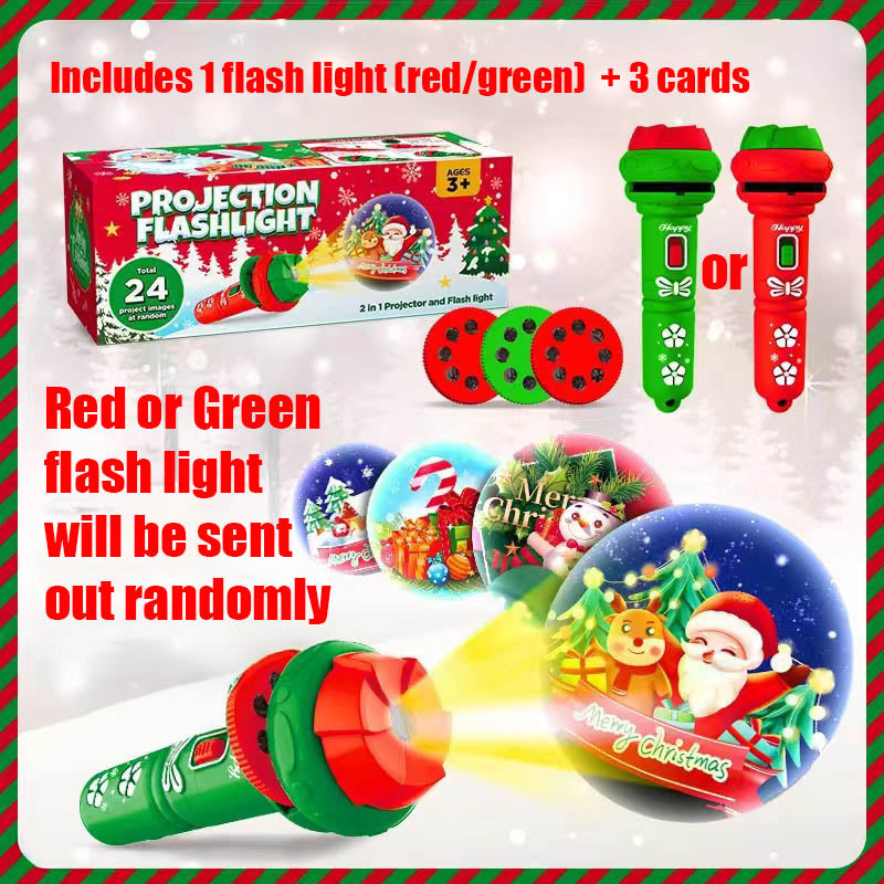 Christmas Projection Flashlight Clearance Sale 3 Years + - Little Kooma