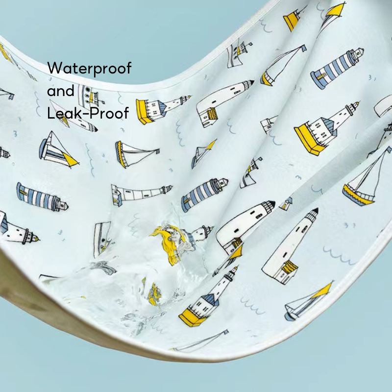 Baby Breathable Cotton Waterproof Crib Mattress Cover Pad Diaper Changing Mat - Little Kooma
