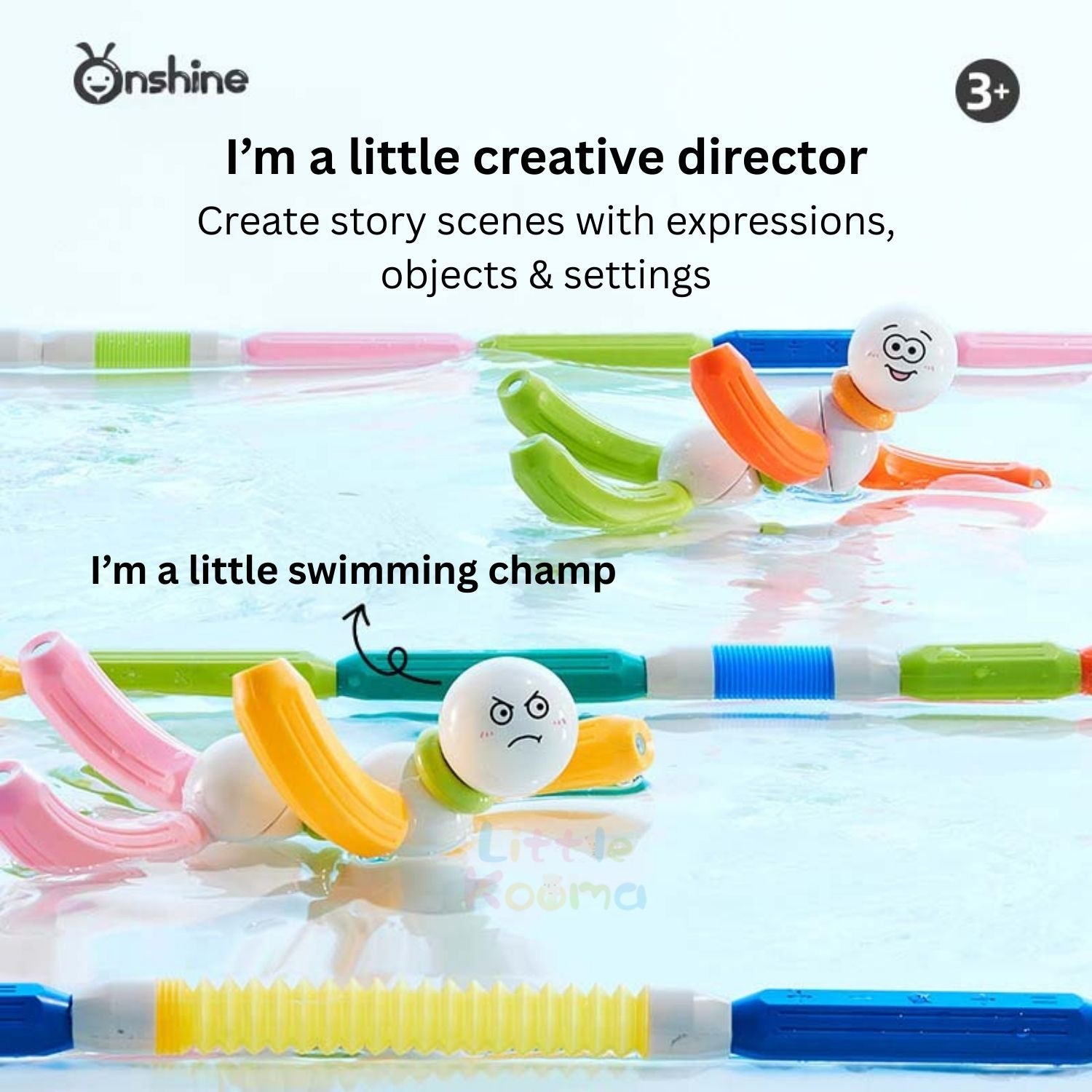 Ready Stock Magnetic Building Toy for Kids Pop Tube Sticks Creative STEM Toy 3+