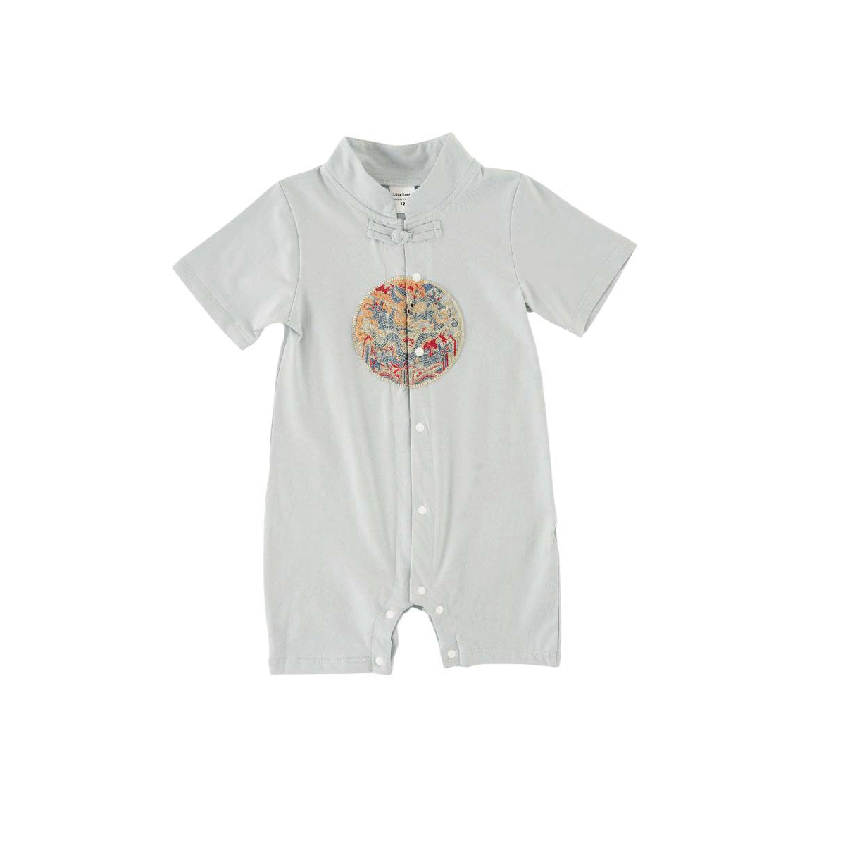 Singapore Souvenir Gift Vitality n Wisdom Blue Family Set Baby Boy Cheongsam Romper 0843 - Little Kooma