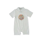 Singapore Souvenir Gift Vitality n Wisdom Blue Family Set Baby Boy Cheongsam Romper 0843 - Little Kooma