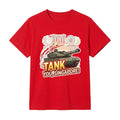 Singapore National Day Kids Red T-Shirt Family Matching Outfit - TANK YOU SINGAPORE