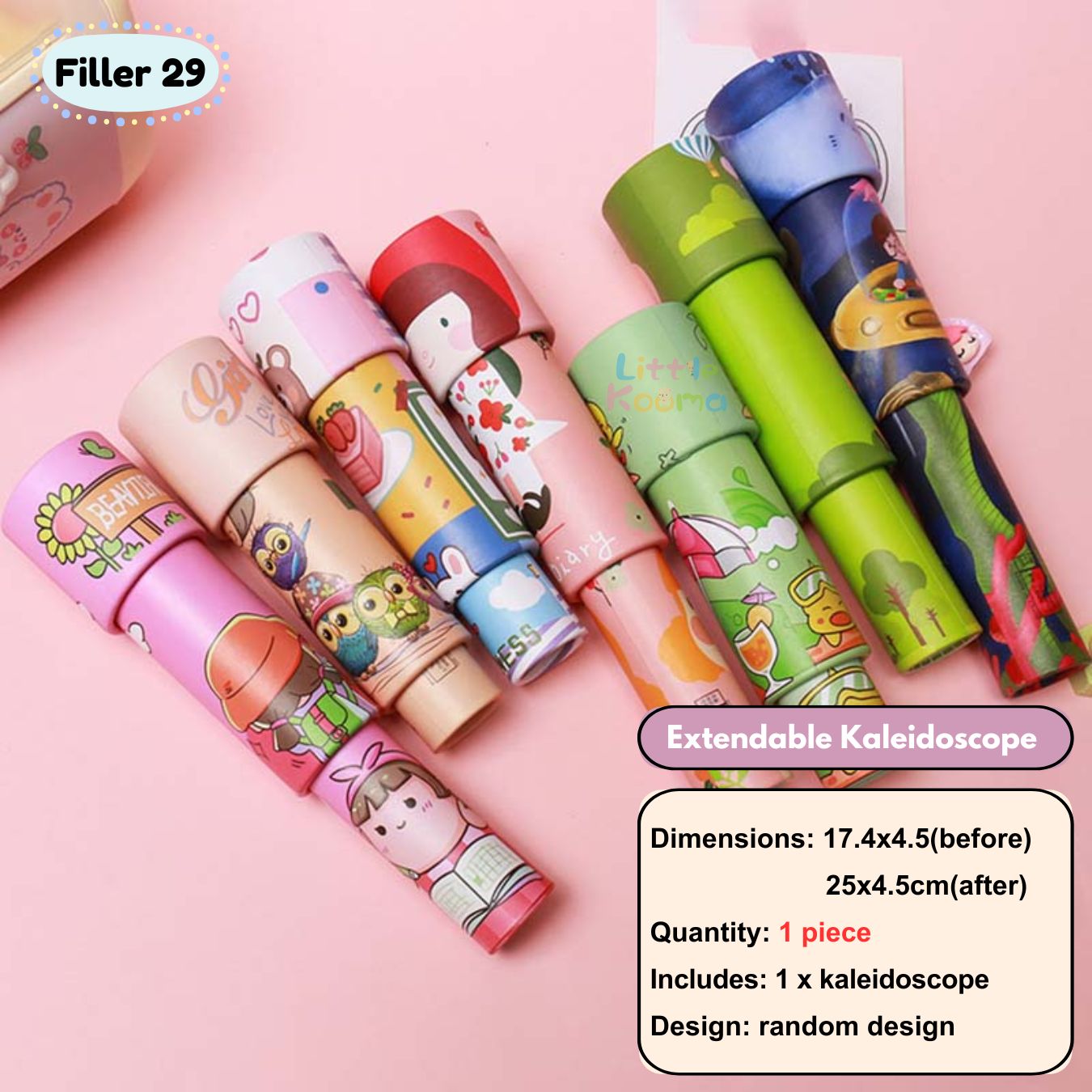 Ready Stock Kids Kindergarten Party Gift Bag Toys Set Cake-cutting Sessions Party Return Gifts Birthday Goodie Bag - Little Kooma