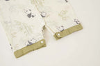 Singapore Souvenir Gift Panda Eat Bamboos Baby Boy Cheongsam Romper 0841 - Little Kooma