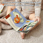 Ready Stock 4-in-1 Hand Puppet Board Book Chinese English Bilingual Story Book for Kids 3Y+ - Little Kooma