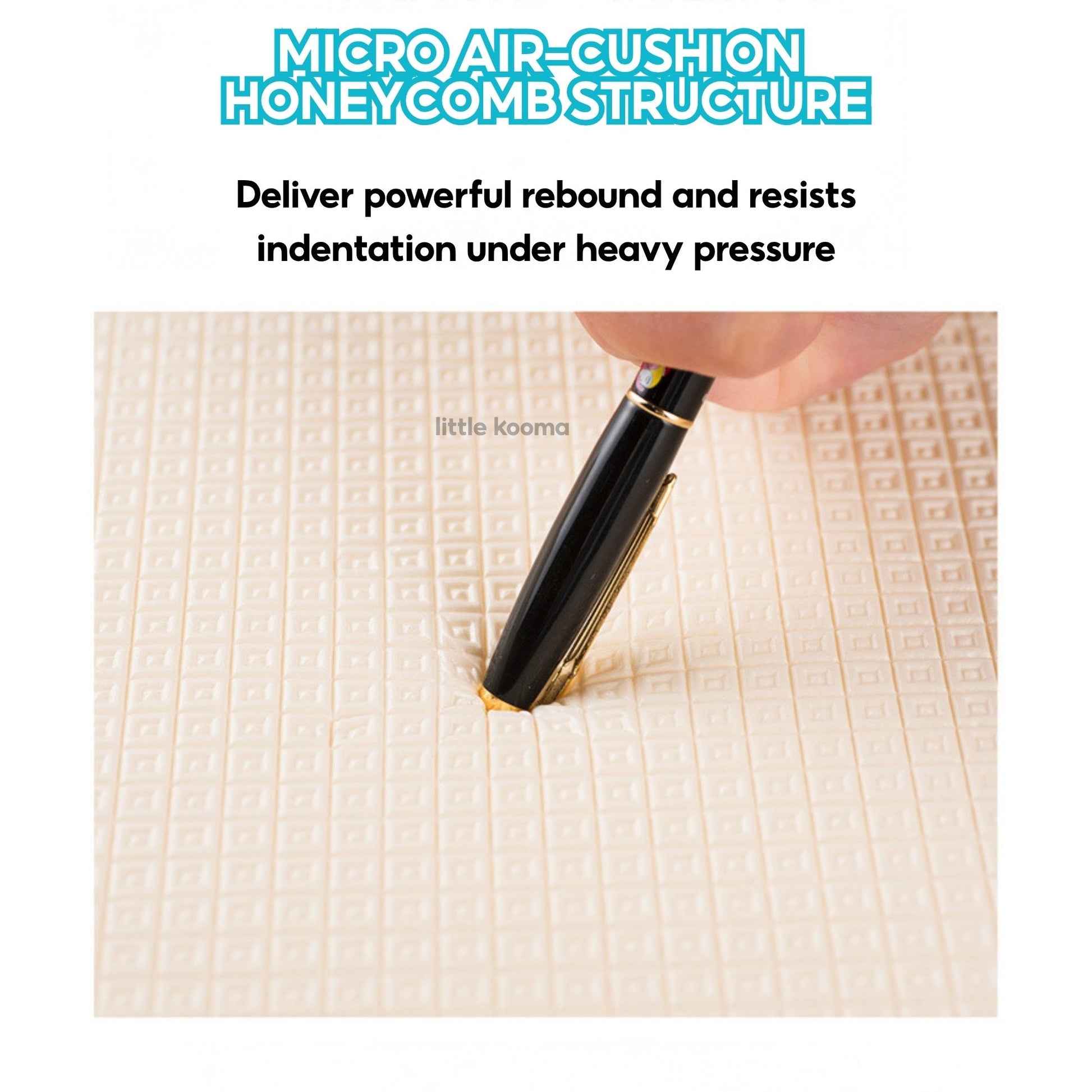 Baby Crawling Mat XPE Foam 2cm Thick Non-Slip Waterproof Play Mat High Density Cushioning