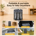 [SG Ready Stock] Foldable Baby Playpen No Assembly Portable Kids Play Yard Ball Pit Safety Fence