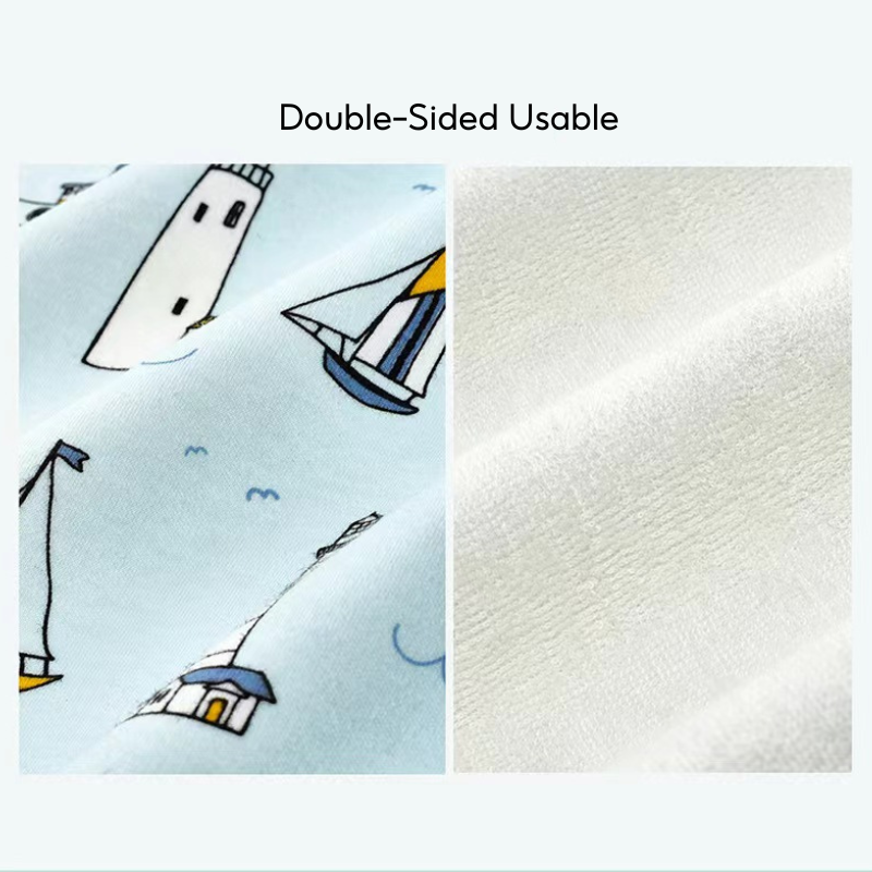 Baby Breathable Cotton Waterproof Crib Mattress Cover Pad Diaper Changing Mat - Little Kooma
