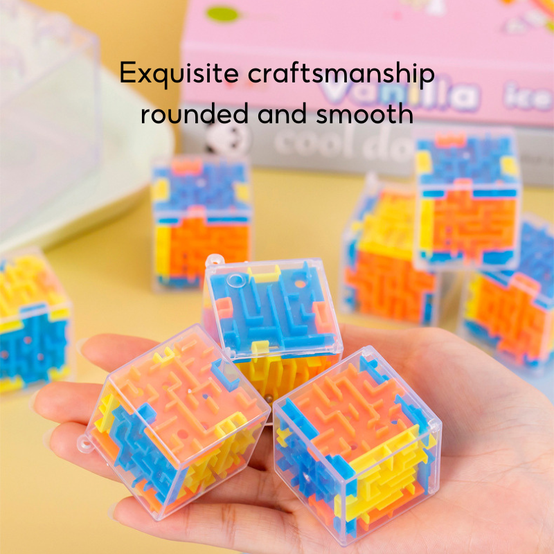 3D Labyrinth Fidget Fun Educational Puzzle Maze Game for Kid 3 Years + - Little Kooma