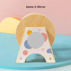 3-in-1 Wooden Shape Sorter Rolling Drum – Interactive Learning Toy for Toddlers 12 Months + - Little Kooma