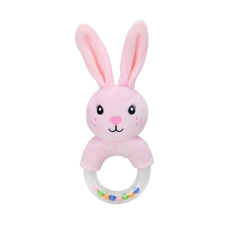 New Born Baby Girl LED Light Hand Rattles Hanging Chime Stroller Toy Romper Hats Socks Swaddle Pink Bear Plushie Blanket Suitcase Mummy Makeup Gift Hamper Gift Box Set - Little Kooma