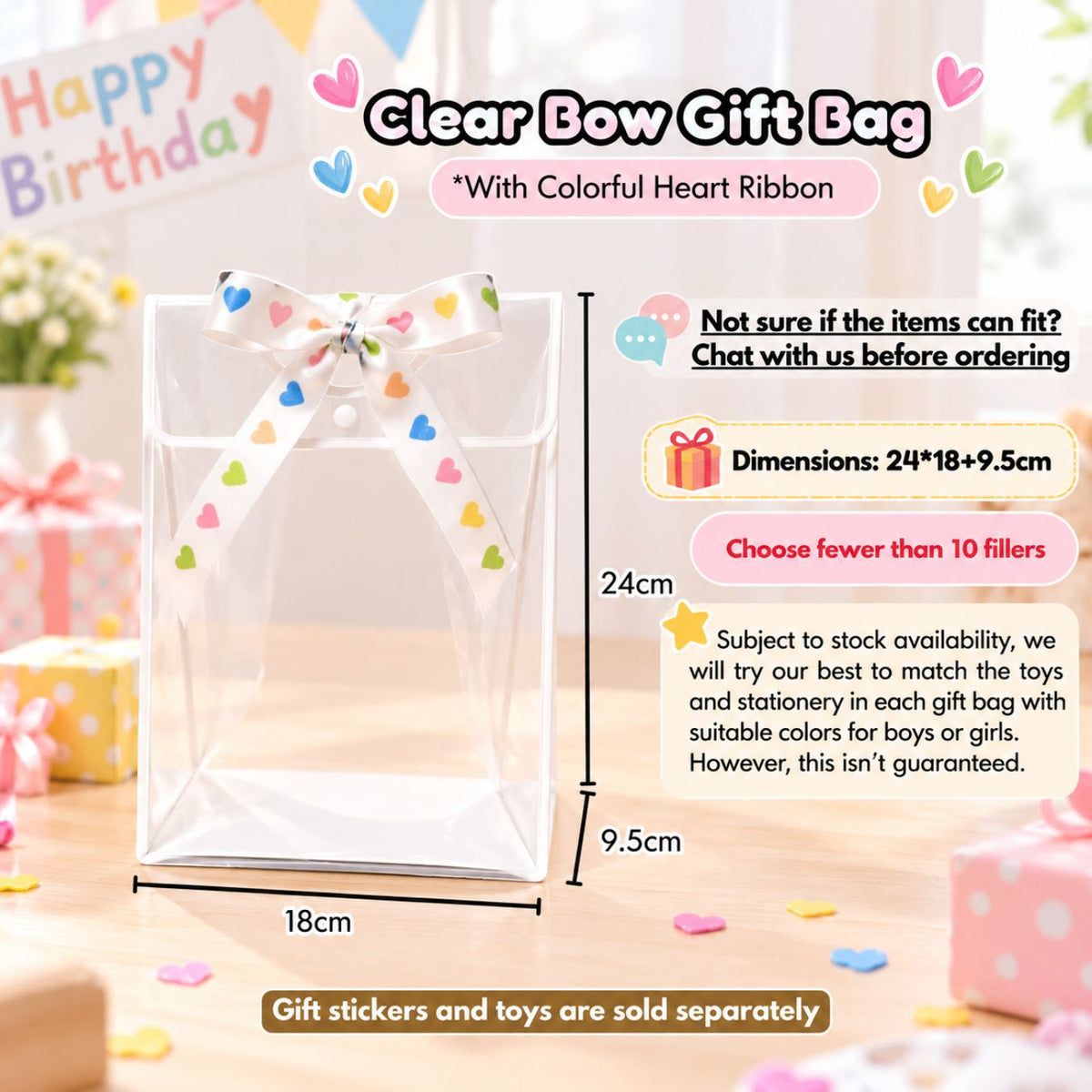 Ready Stock Kids Kindergarten Party Gift Bag Toys Set Cake-cutting Sessions Party Return Gifts Birthday Goodie Bag - Little Kooma