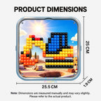 3D Peg Art Puzzle for Kids 420pcs Mushroom Peg Mosaic Pixel Art Board Educational Toy Age 3+ - Little Kooma