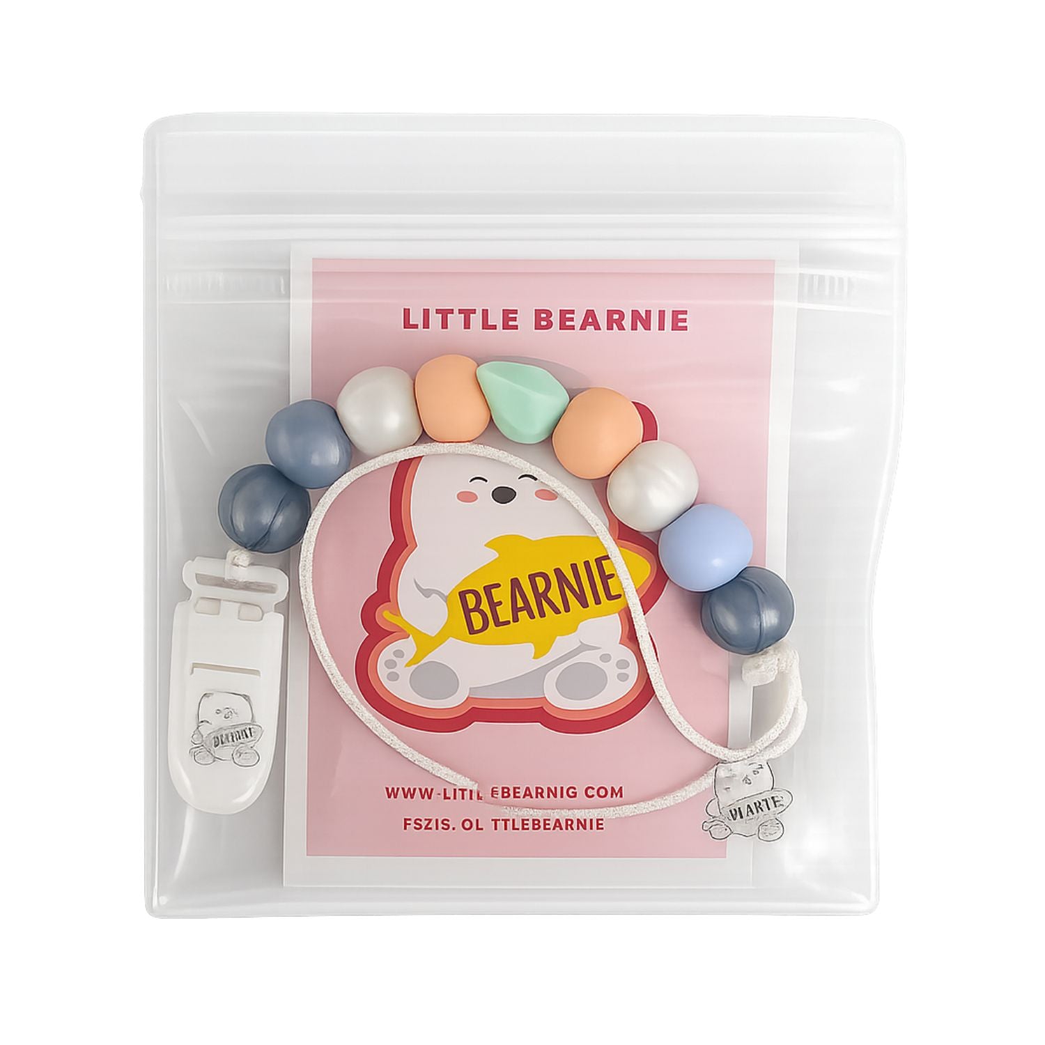 Little Bearnie Baby Teether Clip Sets - Little Kooma