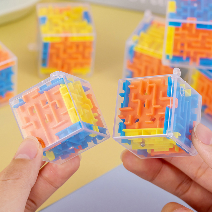 3D Labyrinth Fidget Fun Educational Puzzle Maze Game for Kid 3 Years + - Little Kooma