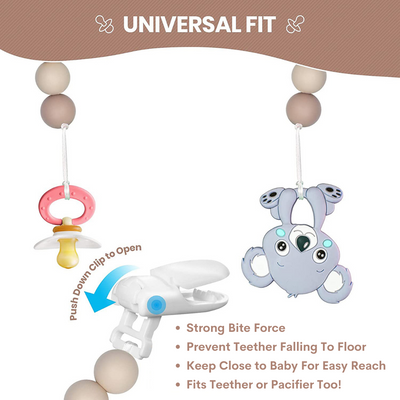 Baby Teether Set Boba Minnie & Mickey Silicone Teether Set By Little Bearnie - Little Kooma