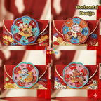 Spinning Ang Bao Red Packet Envelope for Kids Rotate Wheel Lucky Money Hongbao CNY 2026 Fun Gift