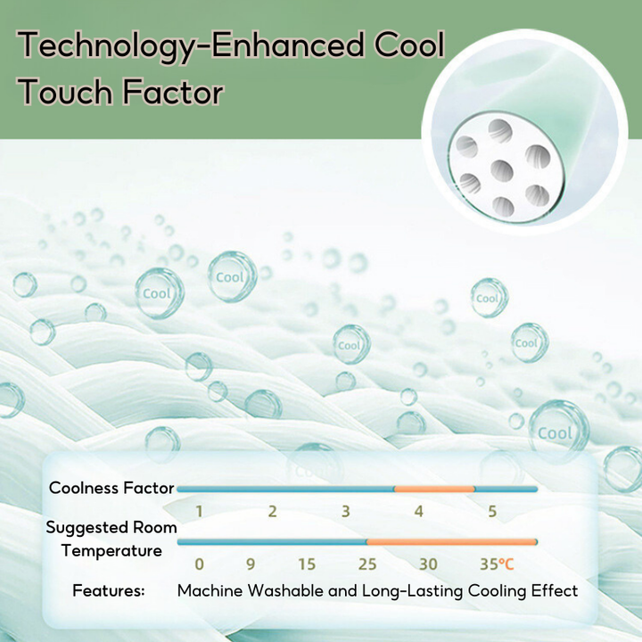 Baby Kids Cool Touch Knitted Summer Quilt Air-conditioned Room Blanket - Little Kooma