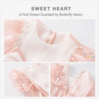Butterfly Fairy Baby Girl Gift Set with Dress, Romper, Accessories & Premium Carry Case