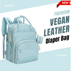 BabbleRoo Original Unisex Baby Diaper Bag Backpack Changing Bags with Changing Pad Insulated Pockets & Pacifier Holder for Boys Girls WELAVILA Large Multifunction Travel Back Pack for Mom & Dad - Little Kooma