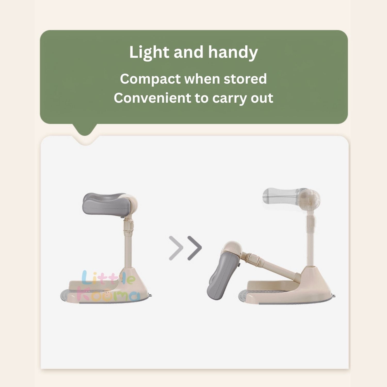 Ready Stock Baby Standing Bath Support Seat Anti-Slip Shower Helper Stand