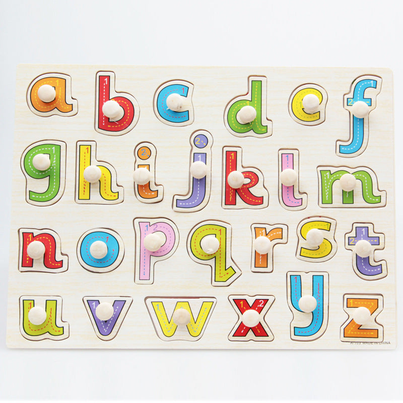 Wooden Toddler Animal Vehicle Puzzles w Handles Educational Montessori Puzzles Toys Clearance Sale 3 Years + - Little Kooma