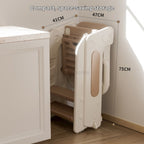 Grow-With-Me Foldable Multi-Functional Baby High Chair with Tray & Wheels 1-6 Years - Little Kooma