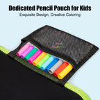 Ready Stock Kids Drawing Book Reusable Doodle Board Wipe Clean Travel Toy Mess Free Coloring Set - Little Kooma
