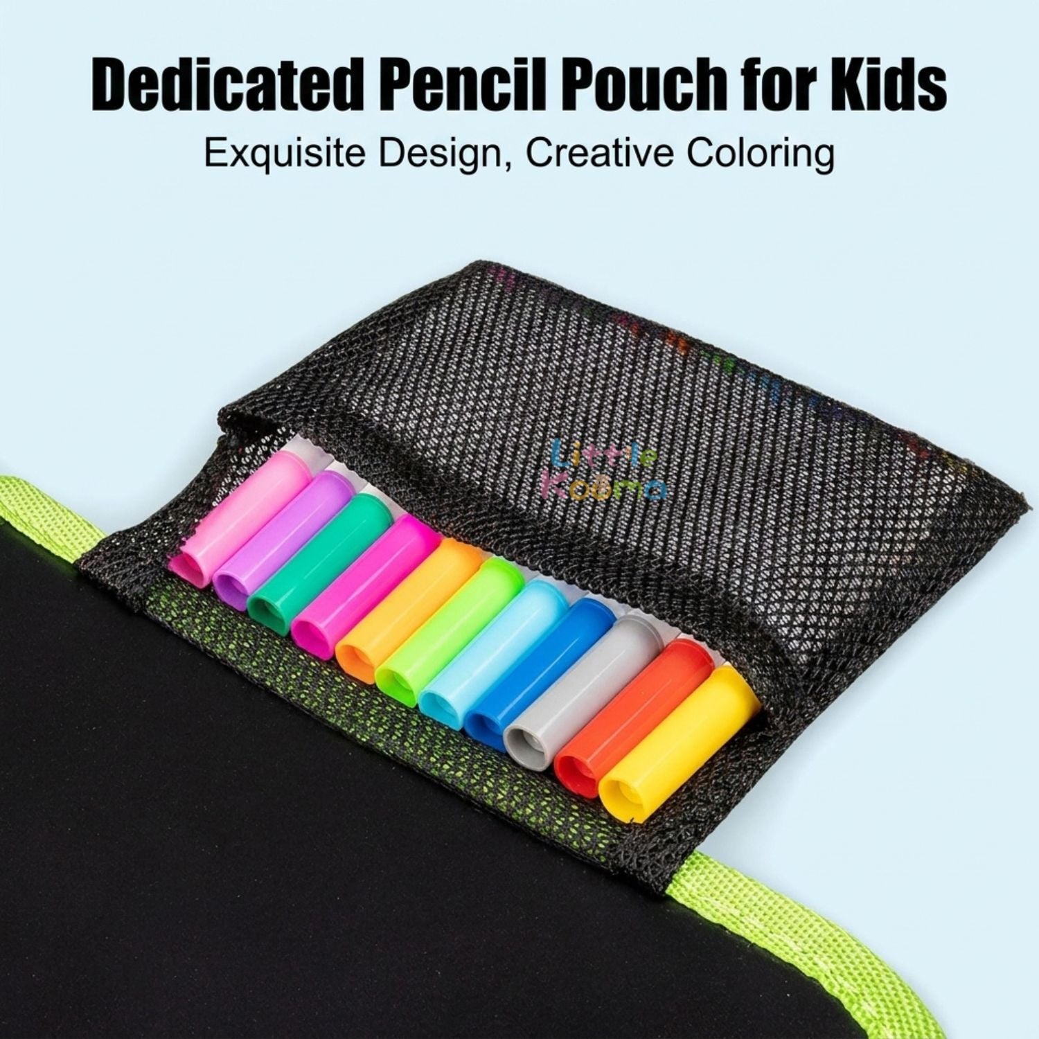 Ready Stock Kids Drawing Book Reusable Doodle Board Wipe Clean Travel Toy Mess Free Coloring Set - Little Kooma