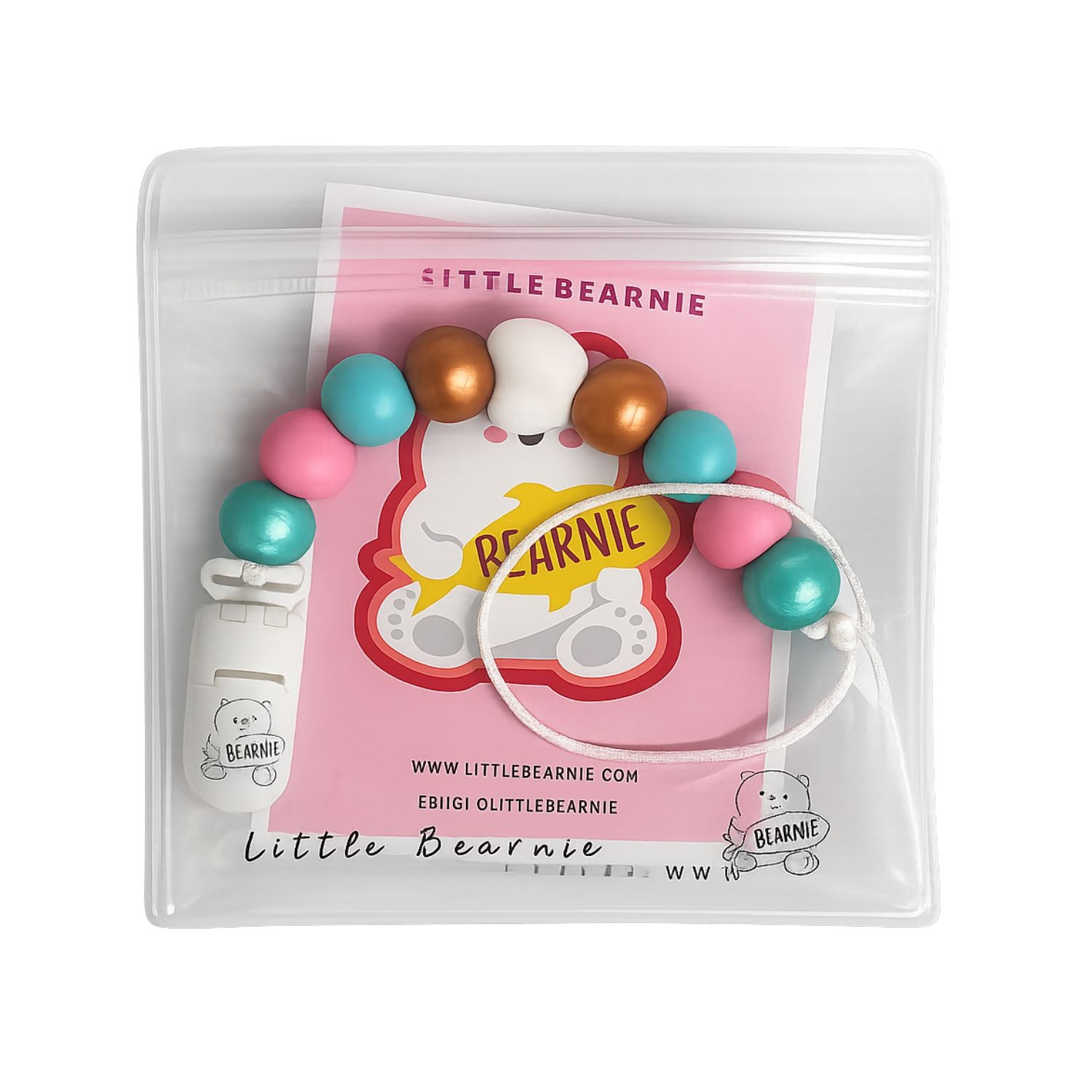Little Bearnie Baby Teether Clip Sets - Little Kooma