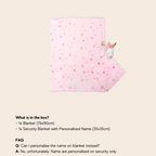 New Born Baby Girl Unicorn LED Light Layette Plush Blanket Romper Sleepsuit Suitcase Mummy Makeup Box Gift Hamper Gift Box Set - Little Kooma
