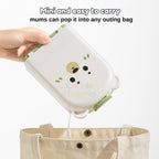 Ready Stock Baby Bottle Cleaning Brush Set Travel Drying Rack Case Sterilisable Brushes