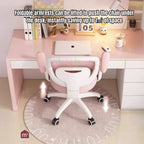 Ready Stock Kids Ergonomic Study Chair Height Adjustable 360° Swivel WithWithout Wheels Footrest