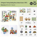 Baby & Kids 3D Magnetic Thinking Building Blocks Set Early Educational Toy 3 Years + - Little Kooma